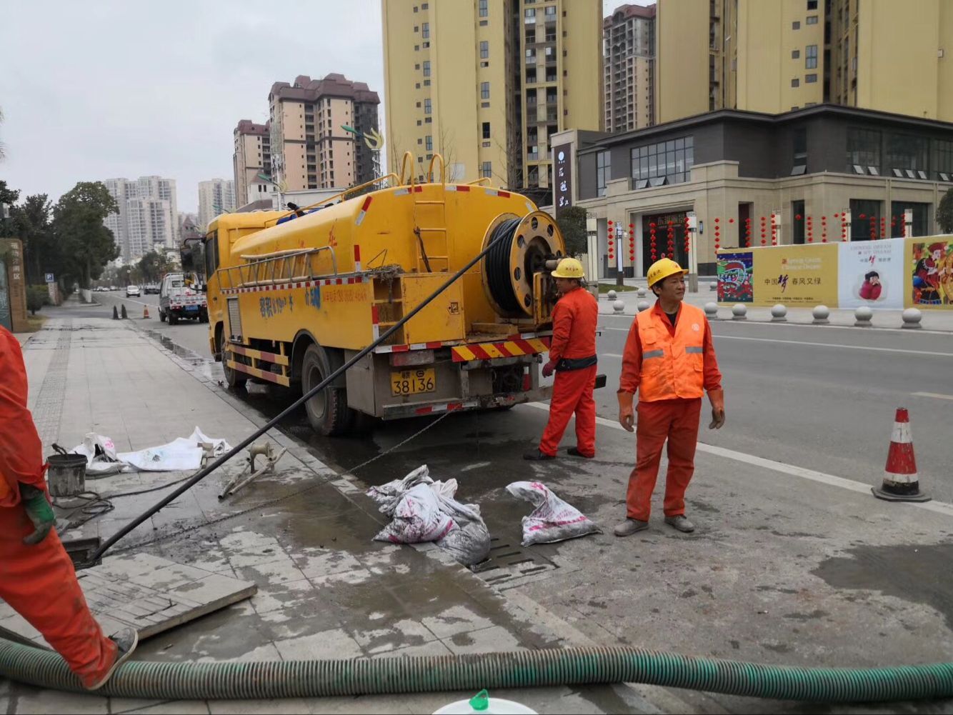 定安排污管道清淤-管道清洗